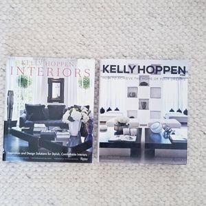 2 x Kelly Hoppen Home Design Coffee Table Books